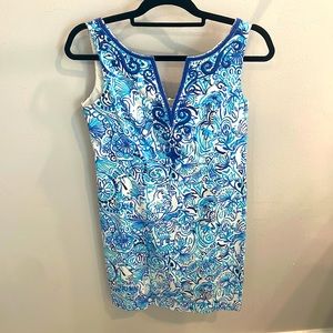 Lilly Pulitzer- Blue and White Dress